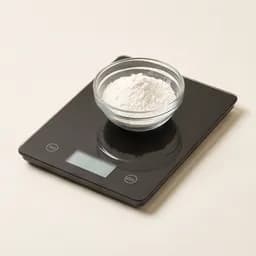 Slim digital kitchen scales